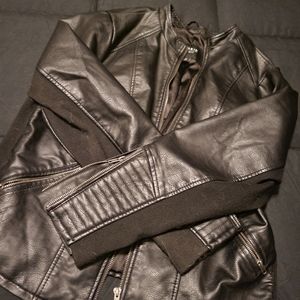 torrid fake leather moto jacket